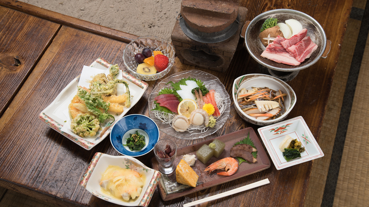 *夕食イメージ(アニバーサリー)/特別な記念日に、大切な人と、素敵な時間を過ごせるよう応援いたします