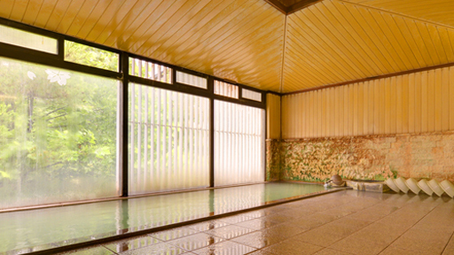 *温泉（花の湯）／湯上り後に肌がツルツルになると 大変、ご好評いただいております♪