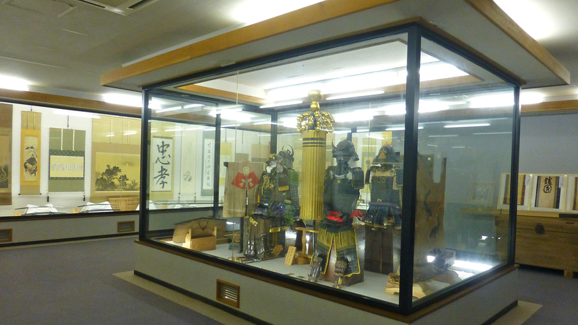 *【咲花城天祥閣資料展示室】「越後はなさかの国」のいにしえのロマンを存分にお楽しみください。