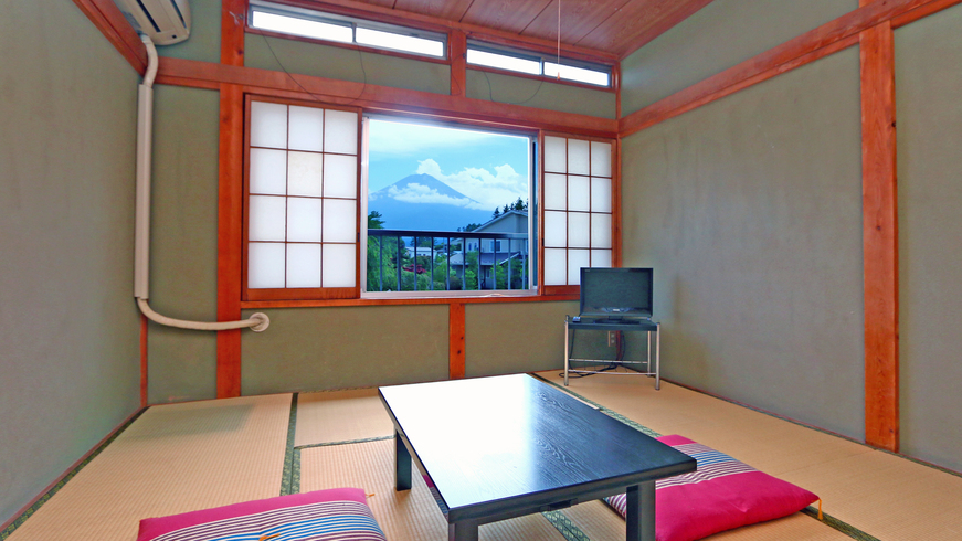 6〜8畳和室富士山を眺めながらごゆっくりどうぞ♪