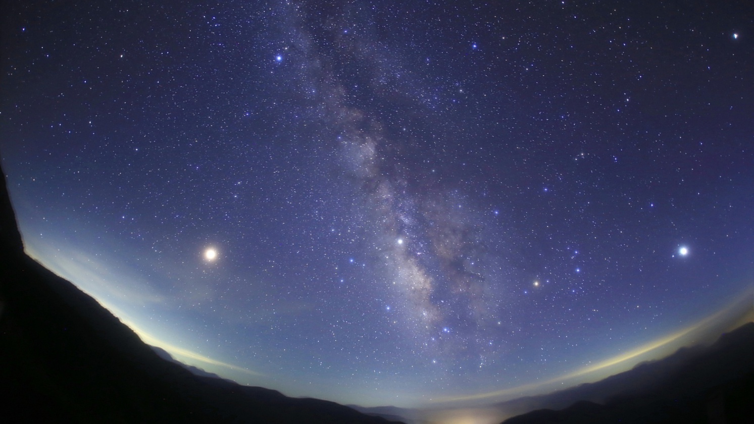 渋峠で見る星空