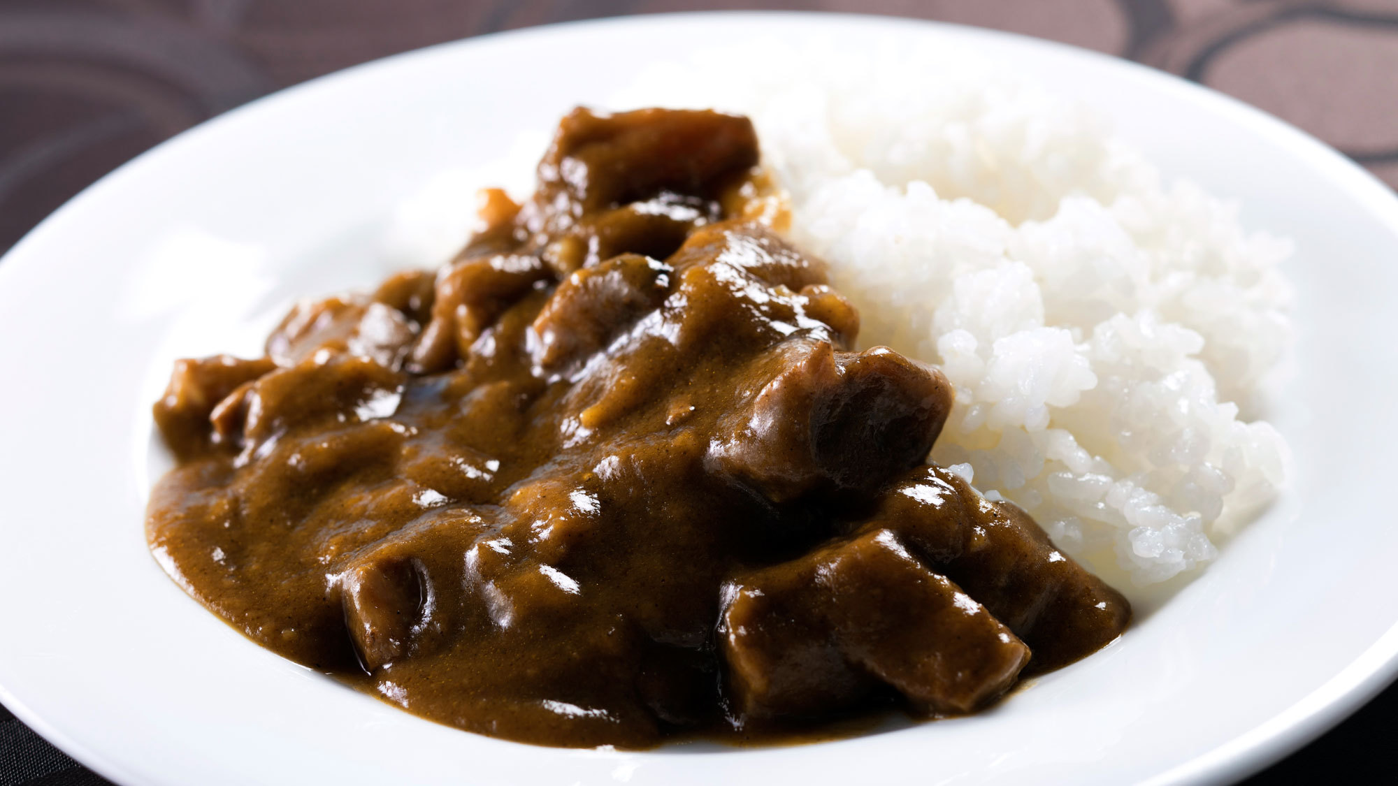 【特製カレー】贅沢にも、長野の和牛「信州牛」を使用しております。