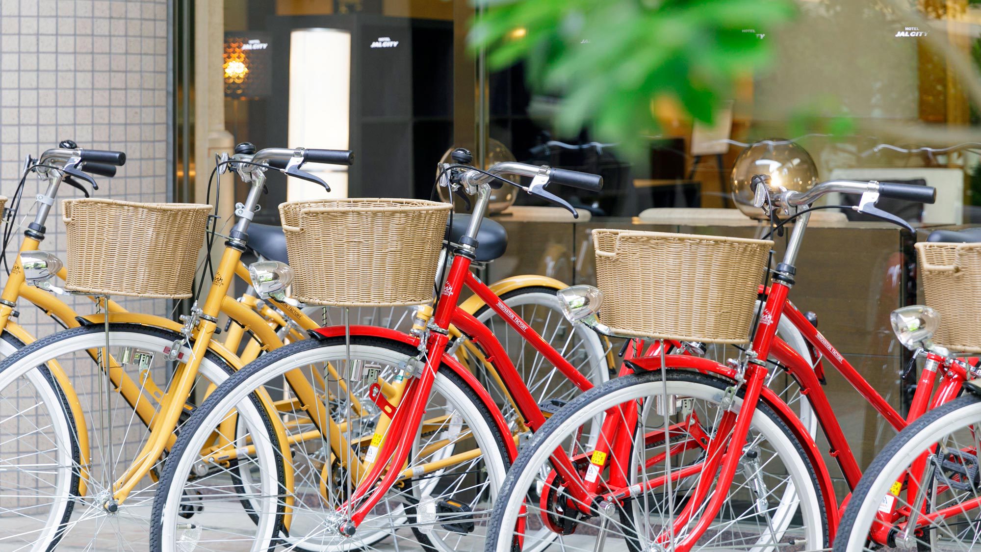 【レンタル自転車】4月〜11月まで。ご希望の際はフロントまでお問合せください。