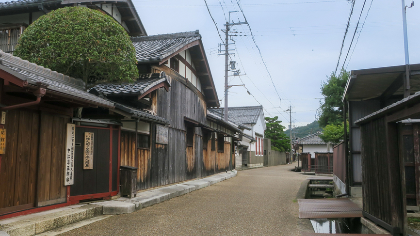 【周辺観光】五個荘・金堂の町並み五個荘車で３５分（20ｋｍ）