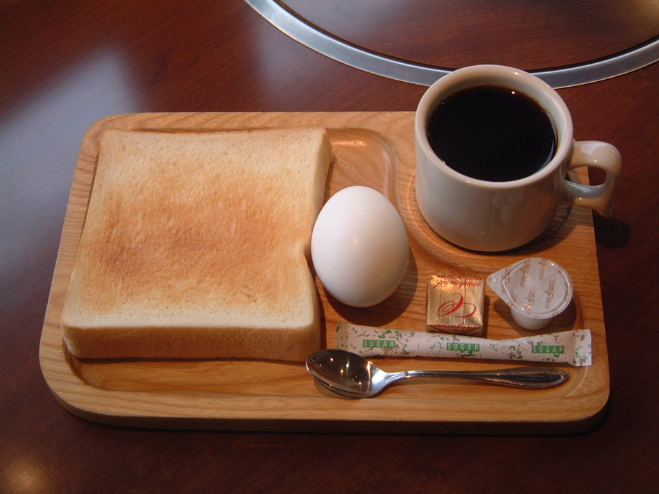 朝食(パン食)