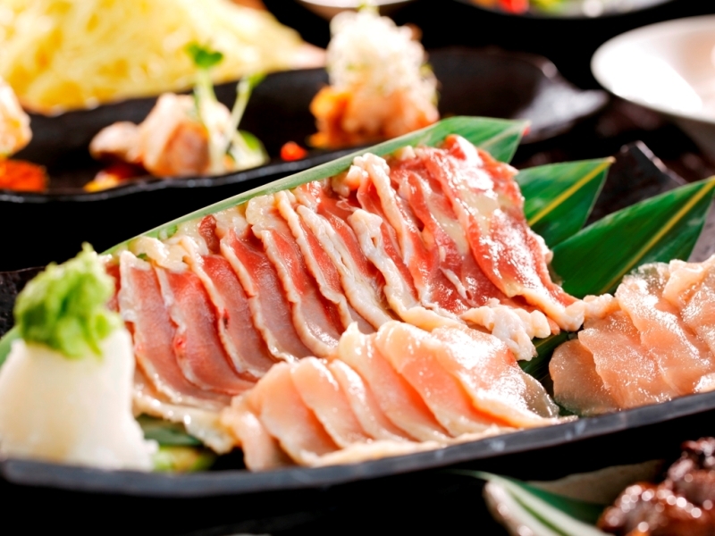 駿河軍鶏のしゃぶしゃぶ