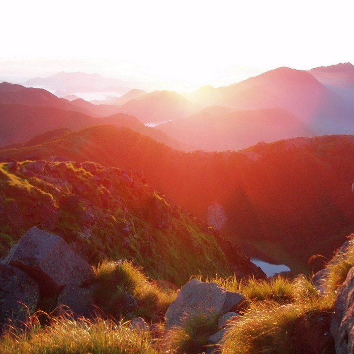 【自然＊ご来光】白根山頂ご来光