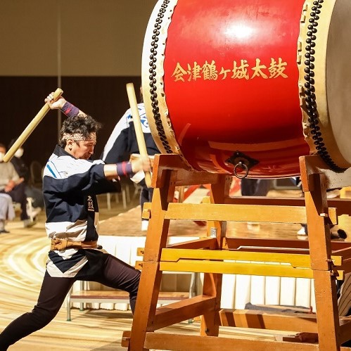 会津鶴ヶ城太鼓