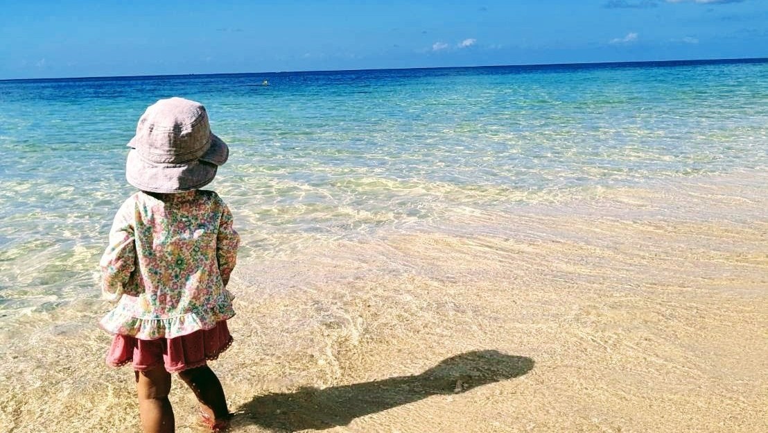 【爽快な石垣島の青い空と青い海！】