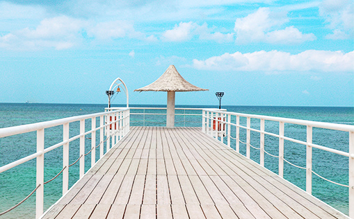 【フサキビーチ】ホテルから車で10分〈絶好のサンセットポイント。市街地からも近いロングビーチ♪〉