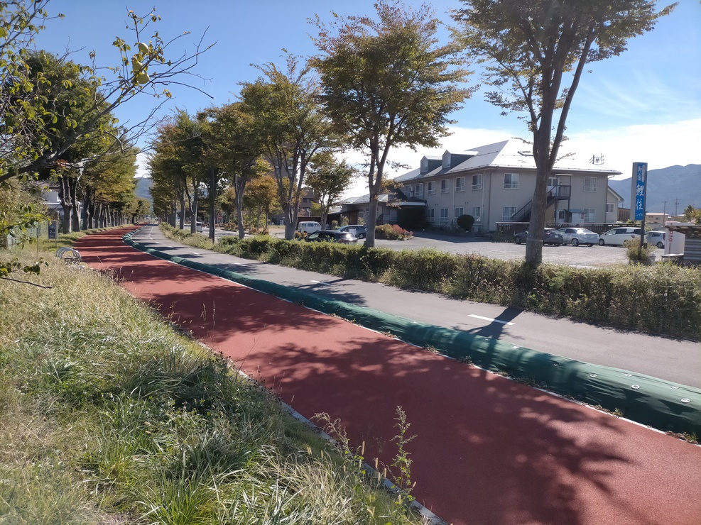 ランニング自転車専用道路整備