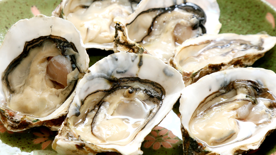 このみずみずしい新鮮な生牡蠣を！焼きガキにすると香ばしくてさらに旨みが♪