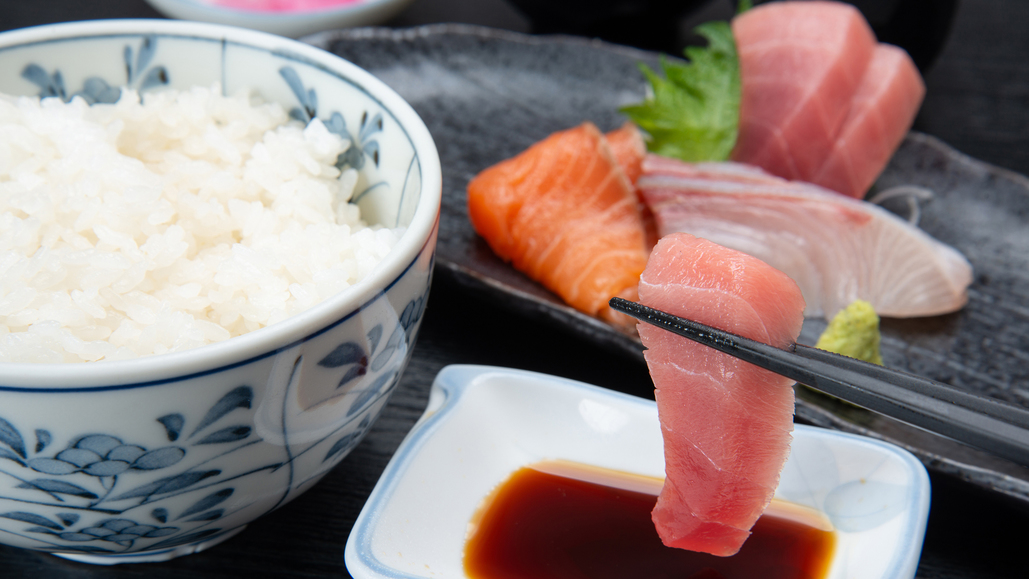 *ご夕食(一例)刺身定食