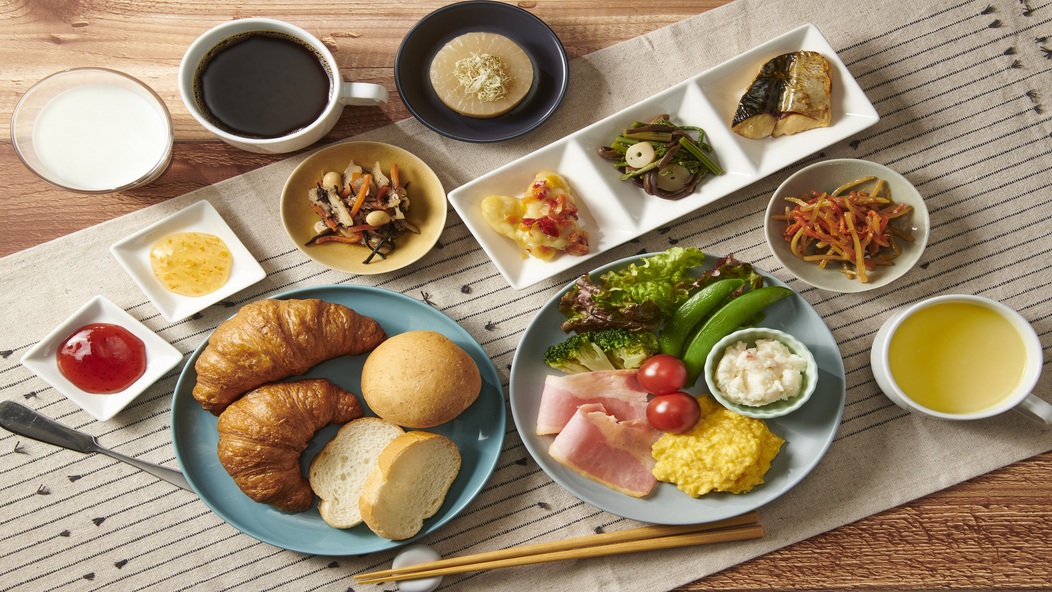 有料朝食(盛り付けイメージ)