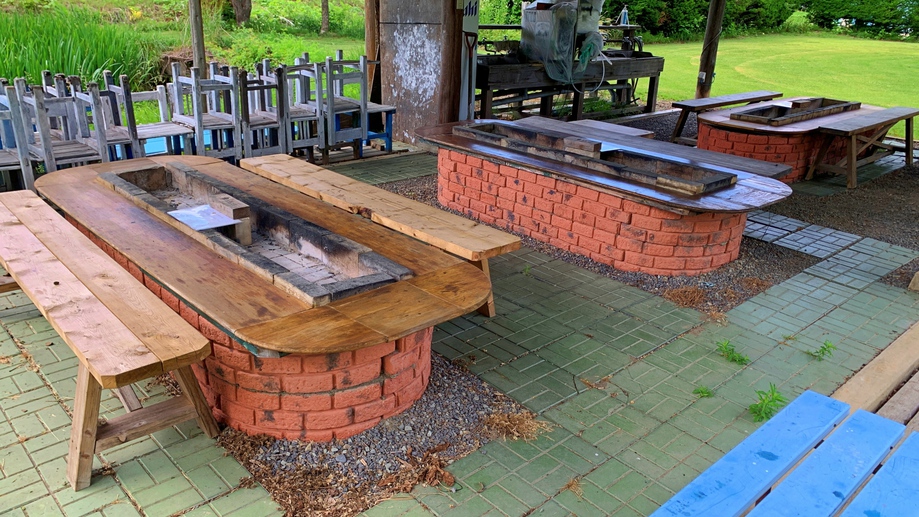 【施設】屋根付きBBQ場