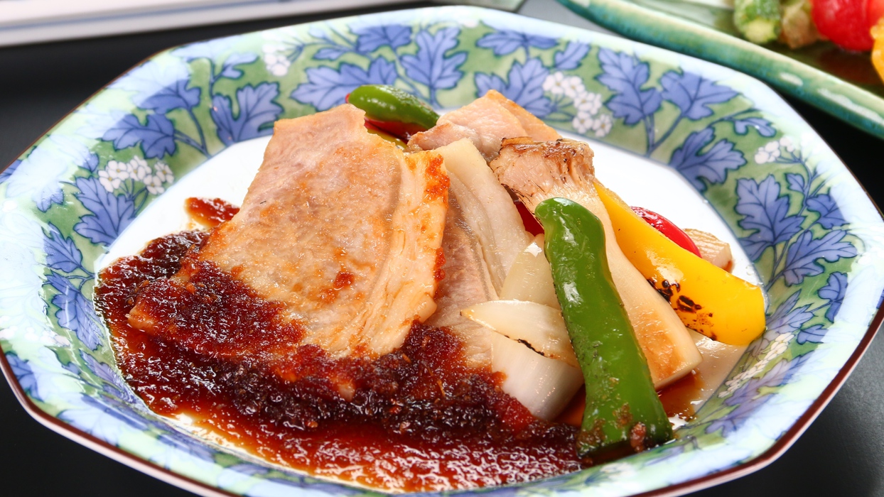 【料理】ライト・バイク（信州ポークの焼肉）