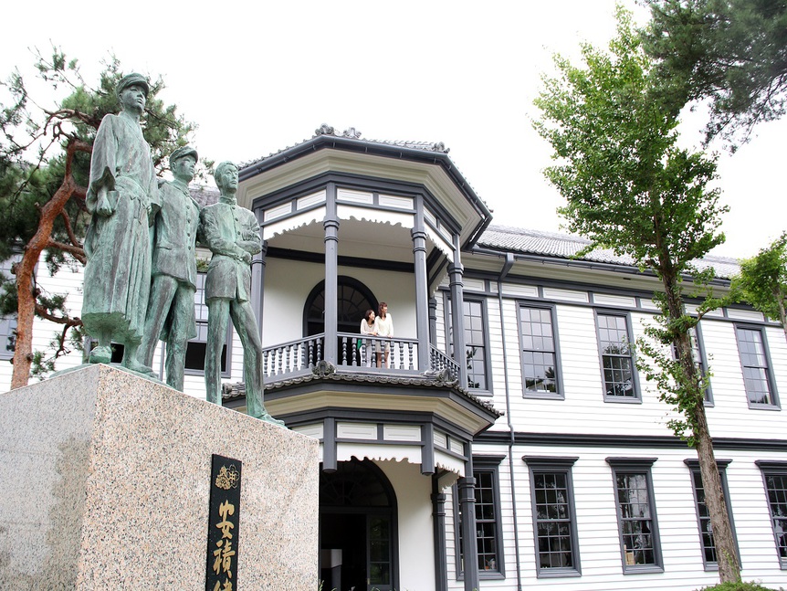 【観光】安積歴史博物館・・・アンティークな雰囲気漂う館内には撮影スポットが多くあります。