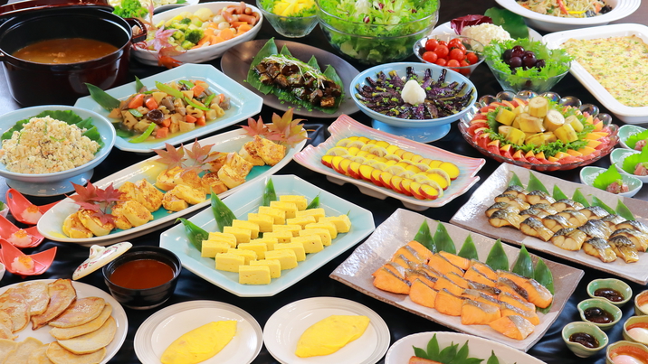 朝食ビュッフェ