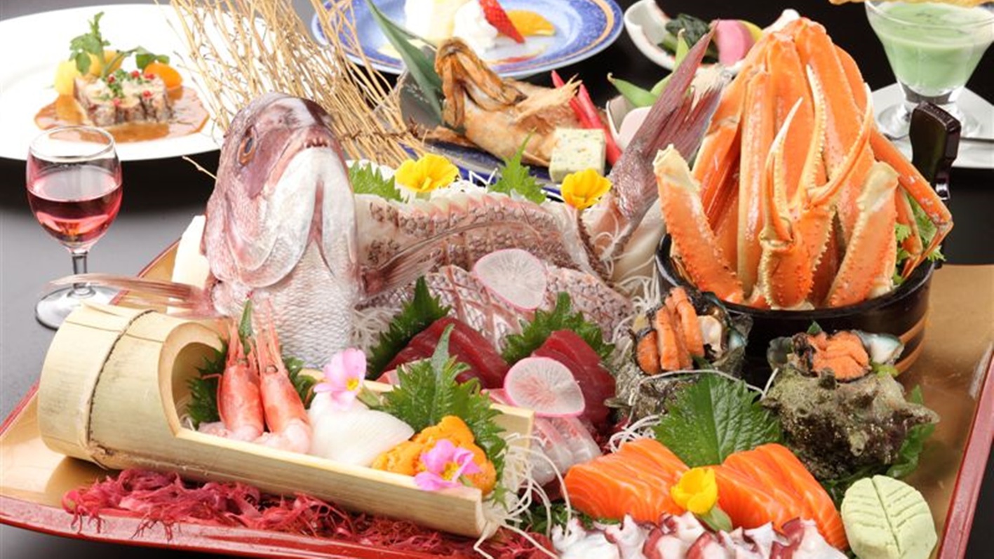 *【日本海大漁盛りコース】お料理一例