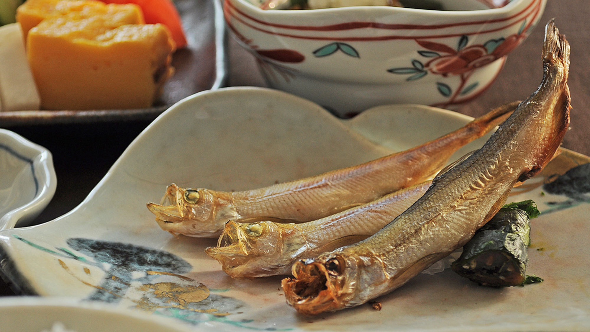 【和朝食一例】カルシウムたっぷり！むかわの名産「ししゃも」