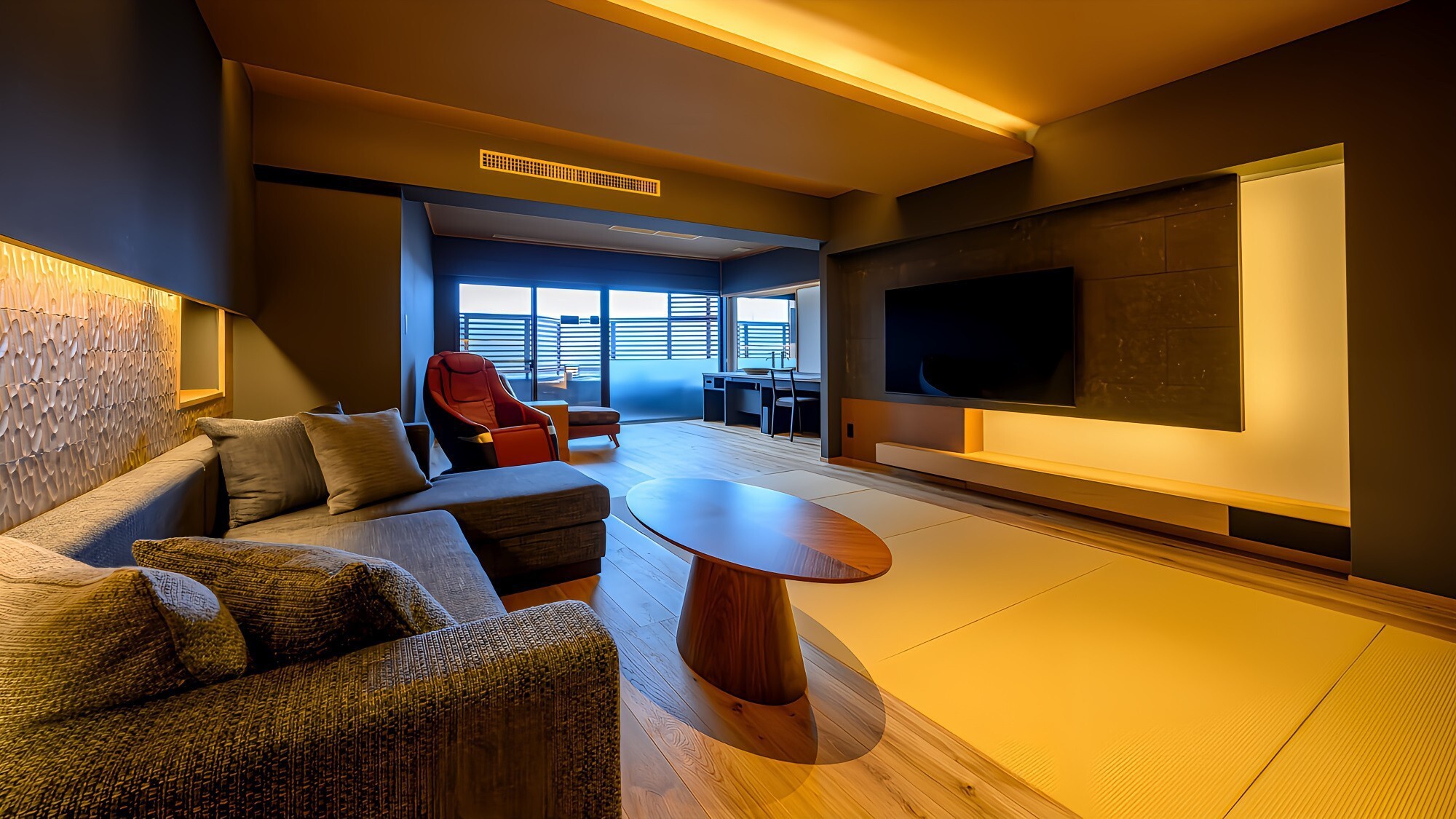 【別館／雅】露天風呂付和洋室／広々とした和洋室タイプ※イメージ