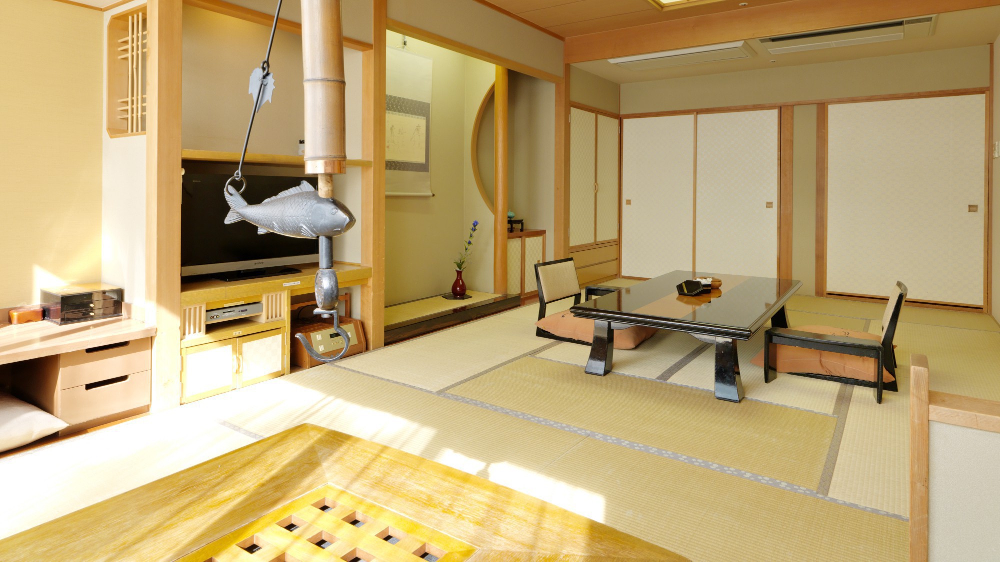 【本館／栞】和室12畳／純和風の佇まいの客室から阿寒の森と山並みをご堪能ください※イメージ