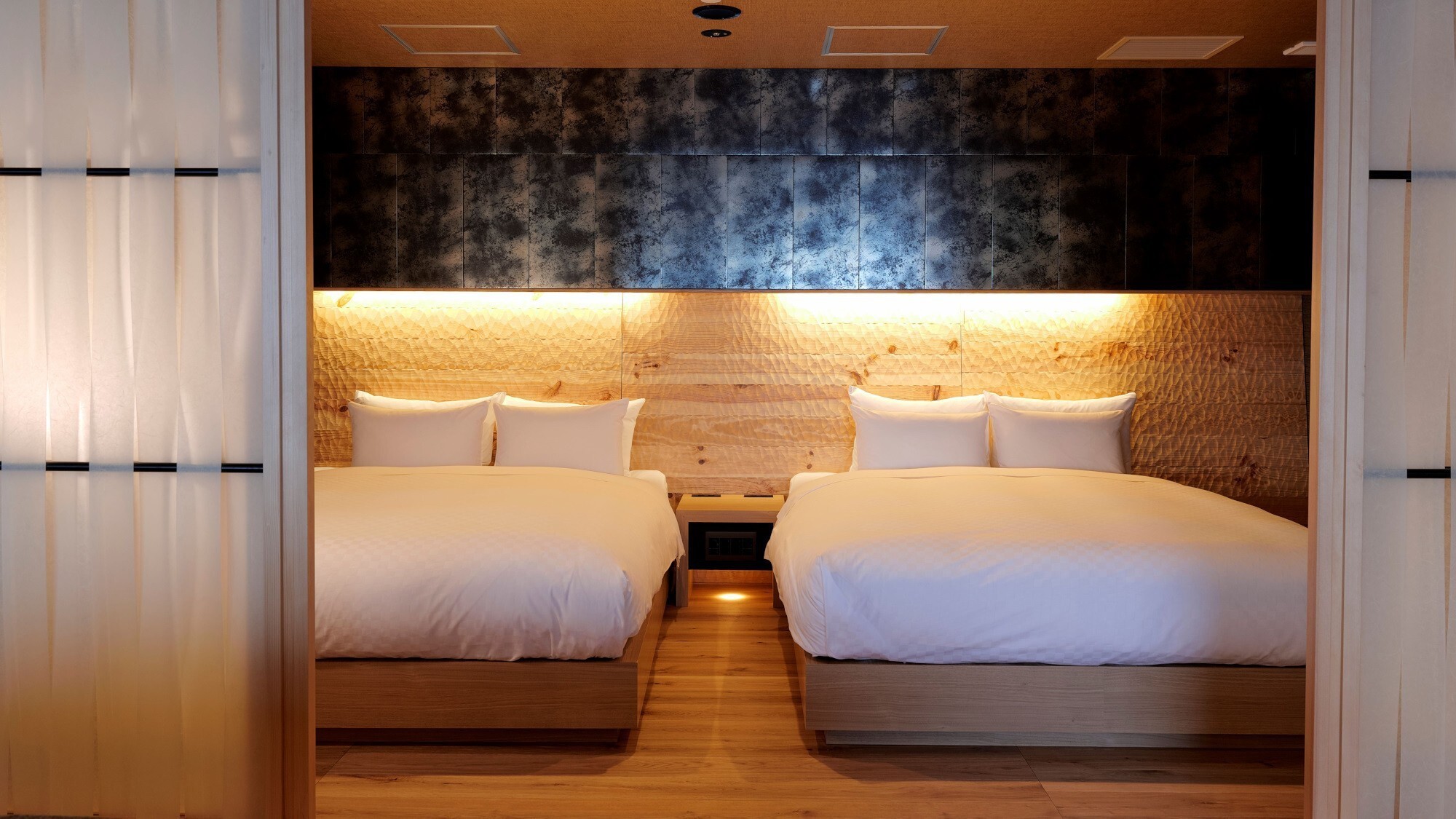 【ウイングス館／湖側】レイクガーデンビュースイート〜サウナ付き／ベッドスペース※イメージ