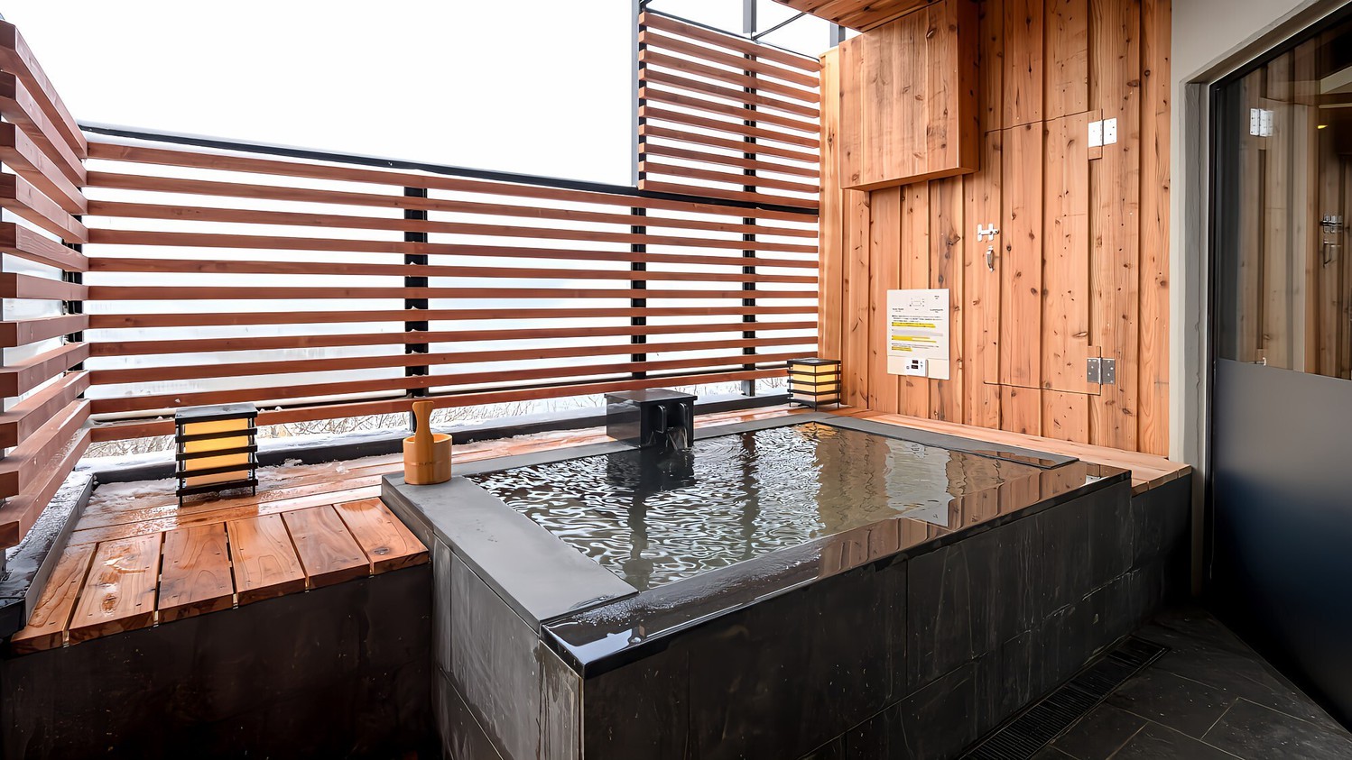 【別館／雅】露天風呂付和洋室／お部屋にはプライベートな露天風呂をご用意※イメージ