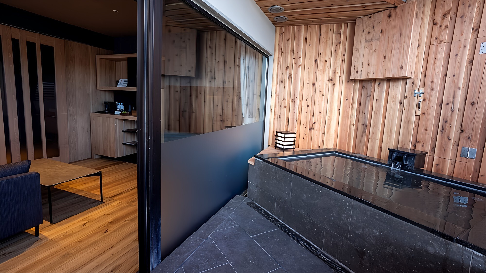 【別館／雅】露天風呂付洋室／いつでも何度でもお入りいただけるプライベートな露天風呂※イメージ