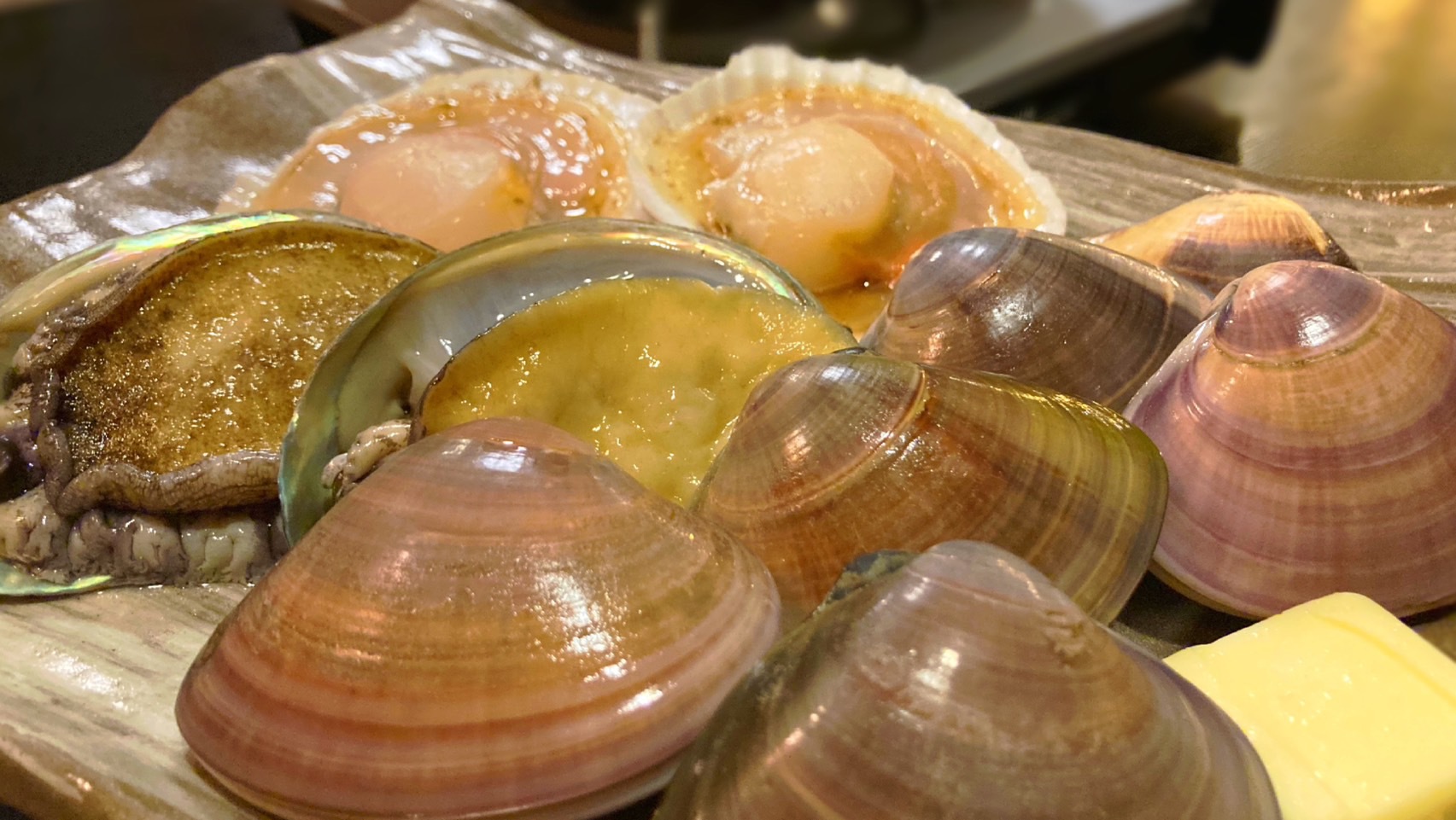 お料理一例浜焼