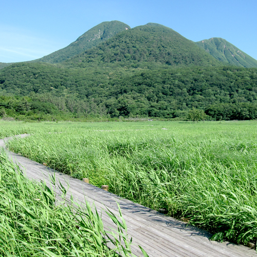 豊かな自然に恵まれた九重。四季折々の景色がお愉しみいただけます。