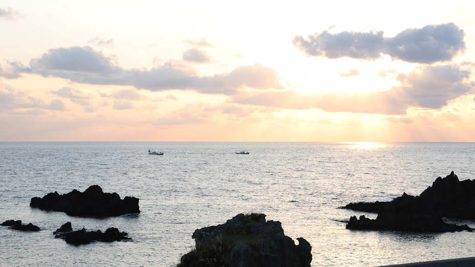 周辺イメージ海沿いの民宿ならではの景色です！散歩などおすすめですよ！