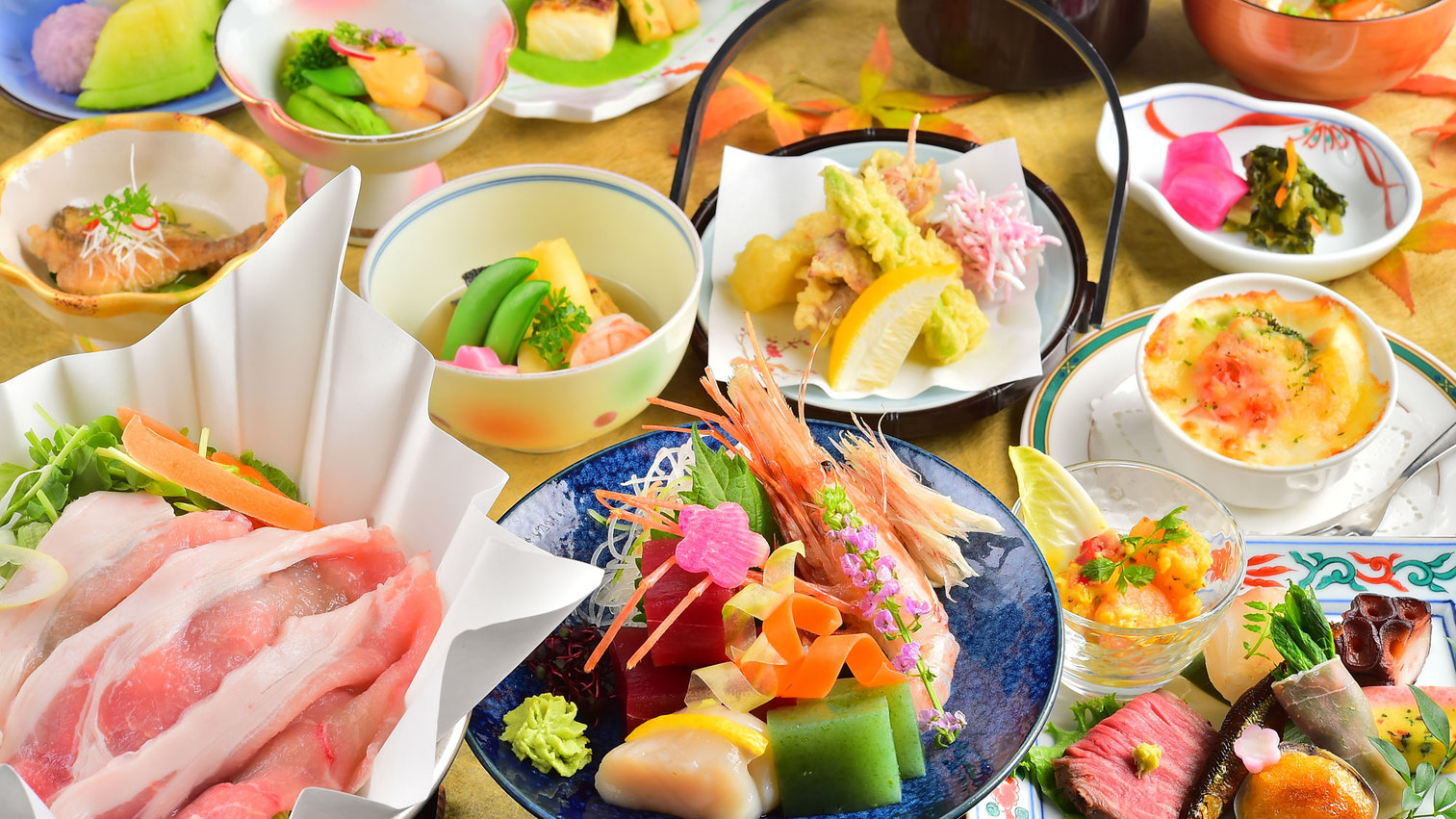 基本プランお料理一例