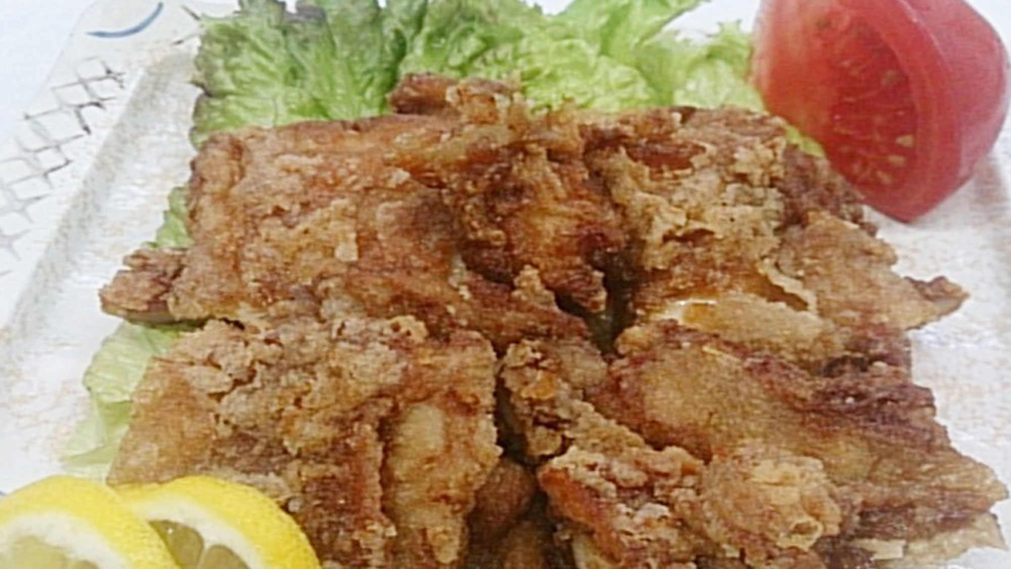 *夕食一例【ザンギ】北海道でメジャーな唐揚げ。味付けが濃いのが特徴です。