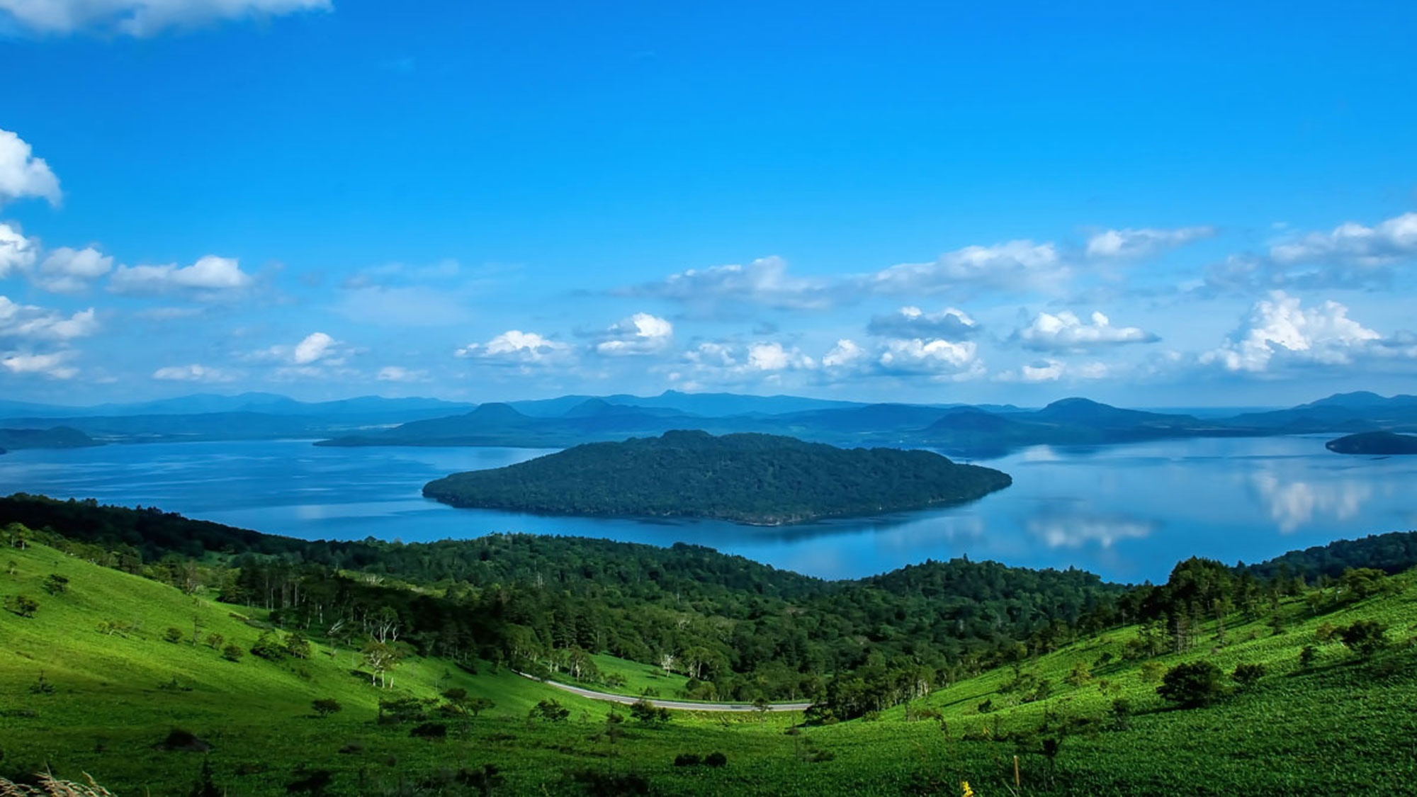 **屈斜路湖/美幌峠展望台からの絶景