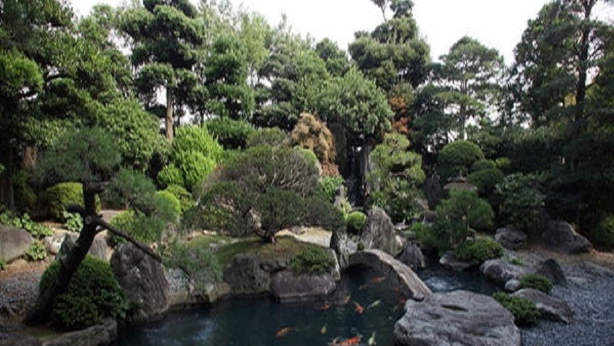 日本庭園（お食事処：神苑ではこの庭園を眺めながら食事をご堪能頂けます）