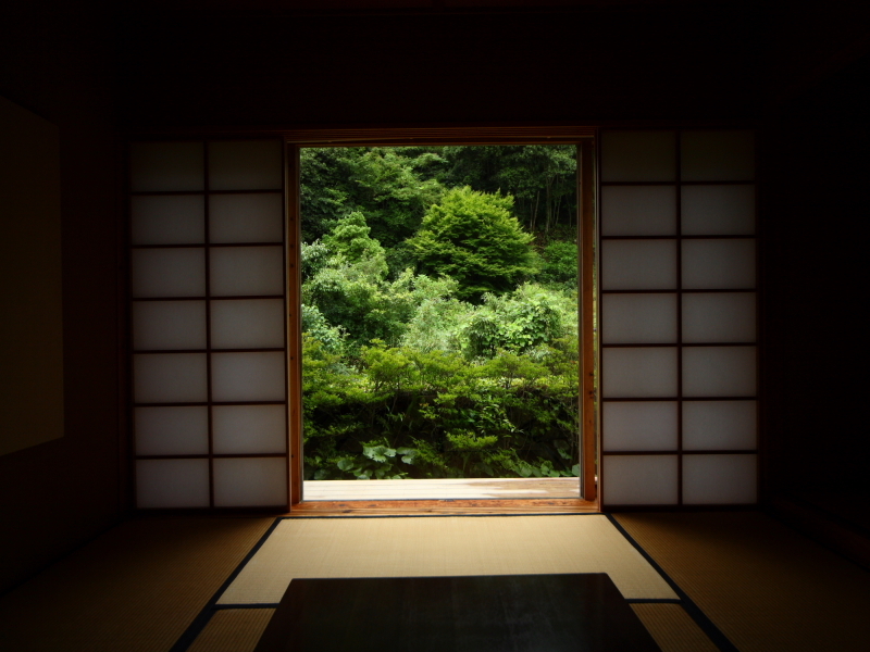 Mountain View Semi Western-Style Room with Cypress Bath (Non Smoking)