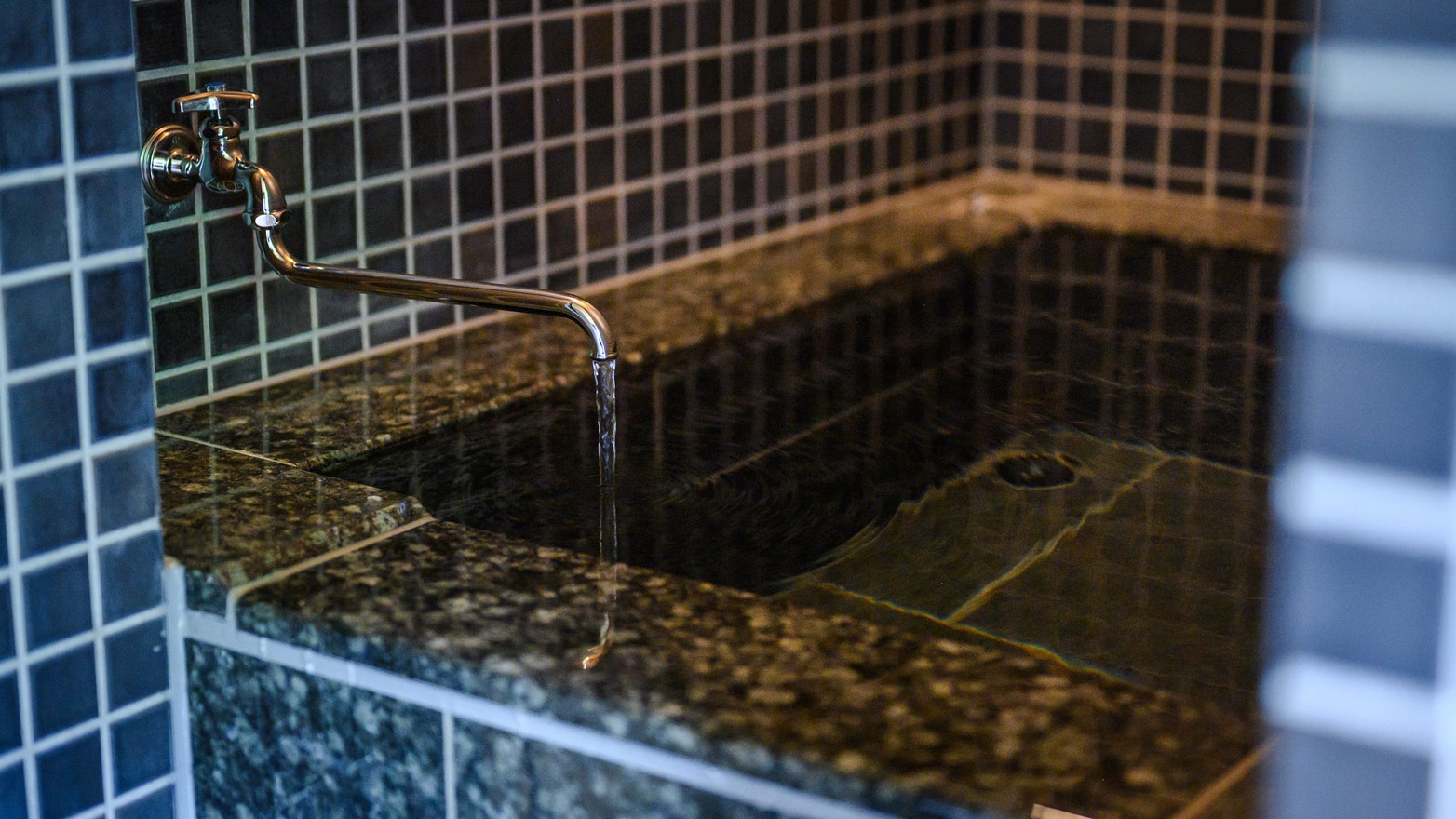 【源泉露天風呂&サウナ付き洋室ツイン】水風呂イメージ