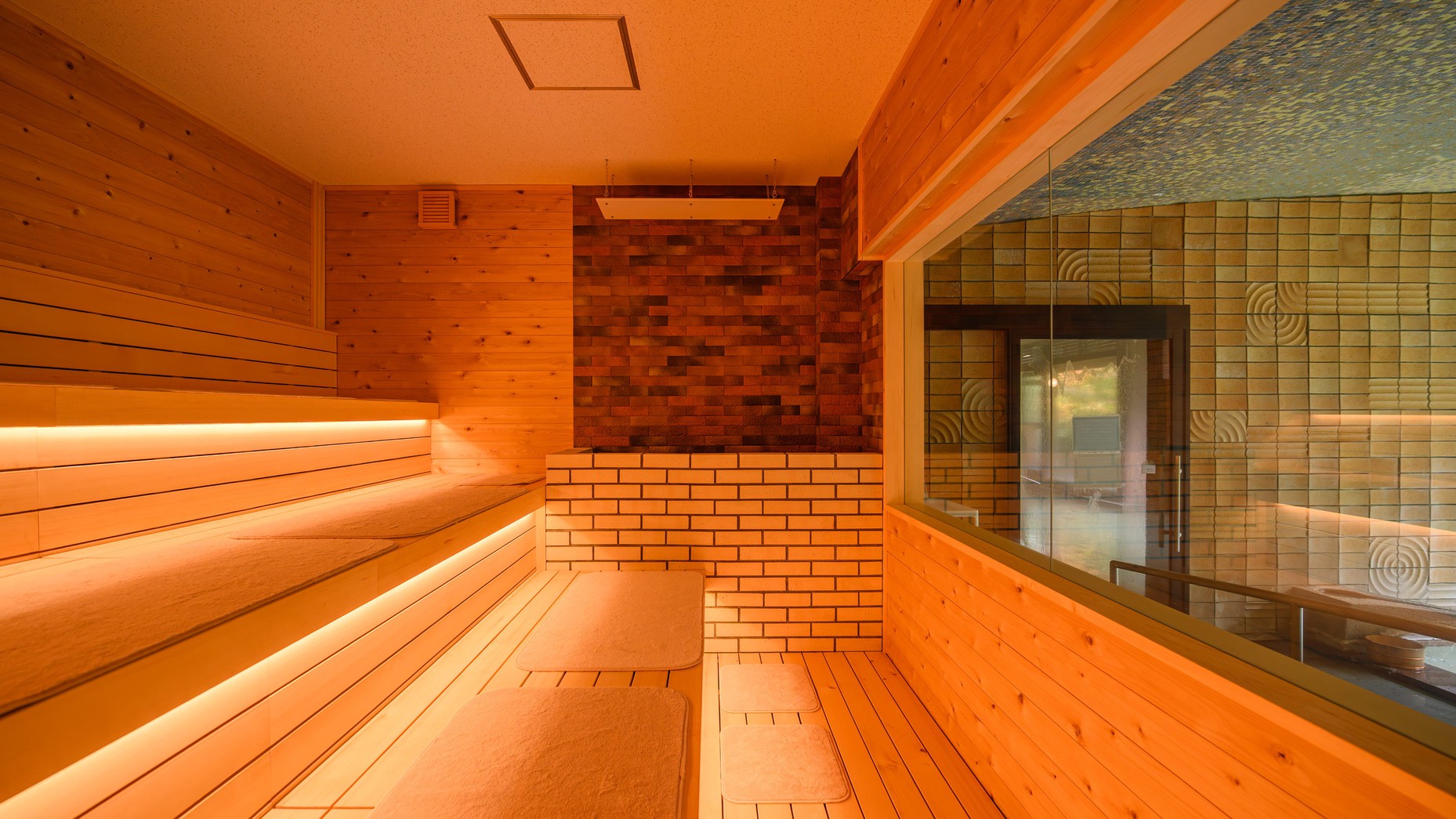 【大浴場「河鹿」】サウナ（2025年11月OPEN）