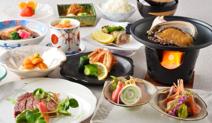 北海道の味覚会席