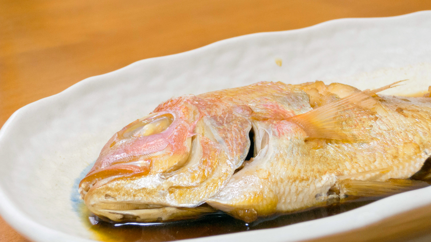 *【夕食一例】レンコ鯛の煮付け
