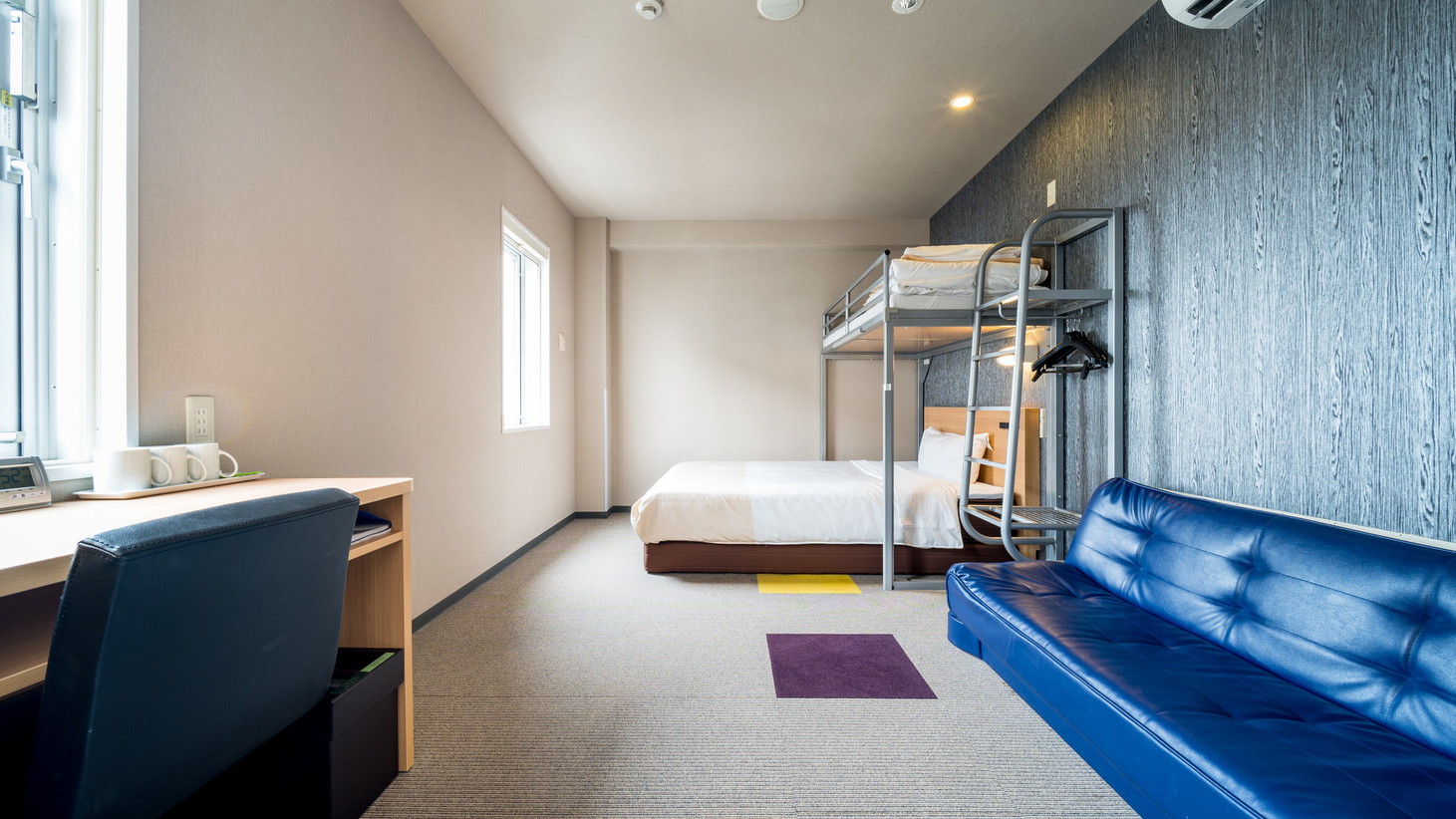 広々スペースで快適にお過ごし下さい