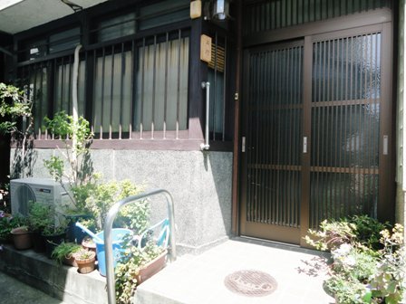 町屋（東山）の玄関