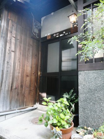 町屋（清水）の玄関