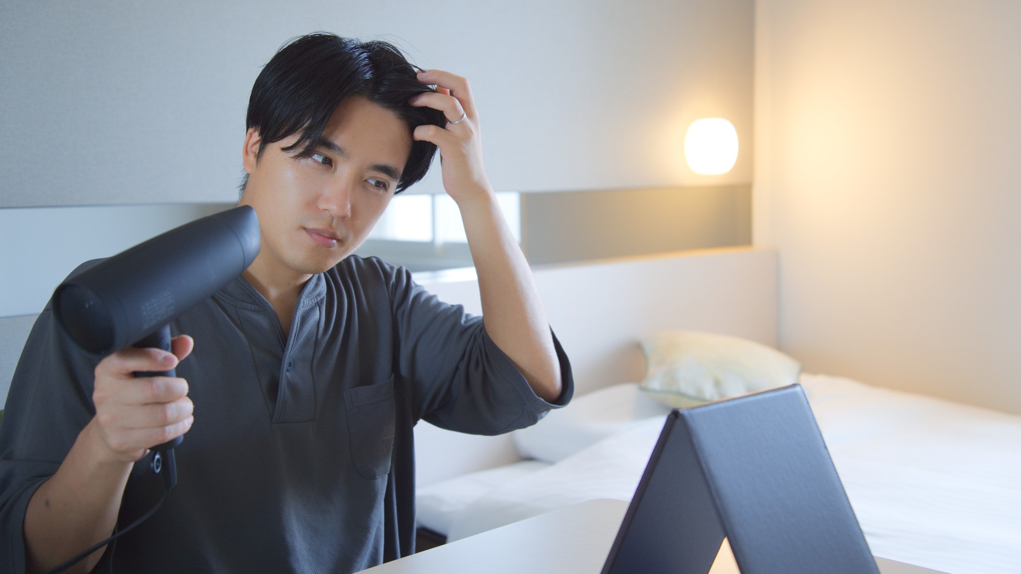 全客室にサロニアドライヤー完備