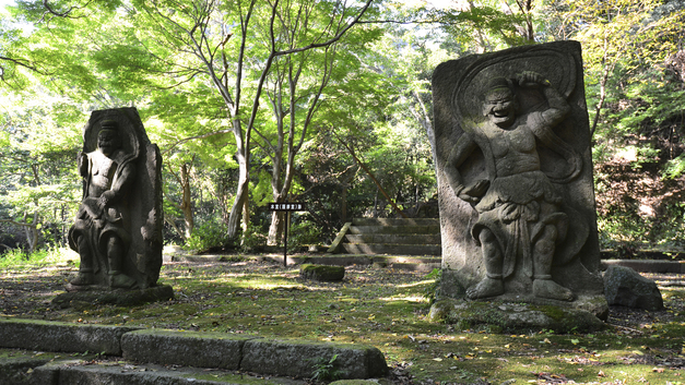 *【旧千燈寺跡】国東六郷満山寺院を開基したといわれる仁聞菩薩が最初に開いたのが千燈寺。