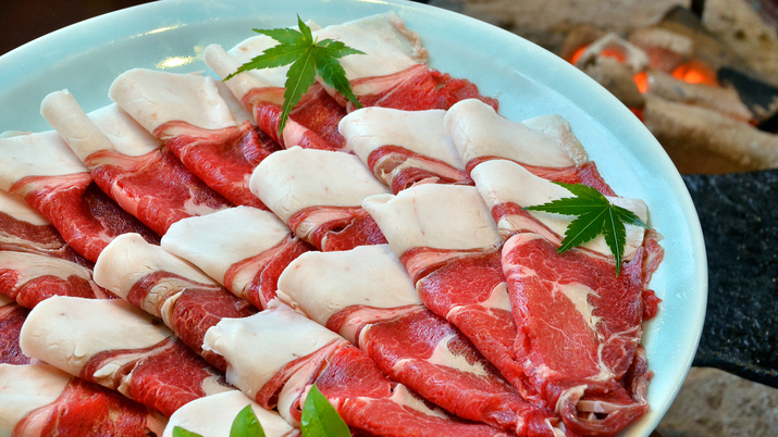 【料理一例】良質なタンパク質が豊富な猪肉