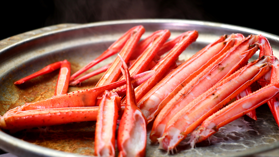 【紅ズワイガニ焼蟹】お熱いうちにお召し上がりください（画像は２人前）