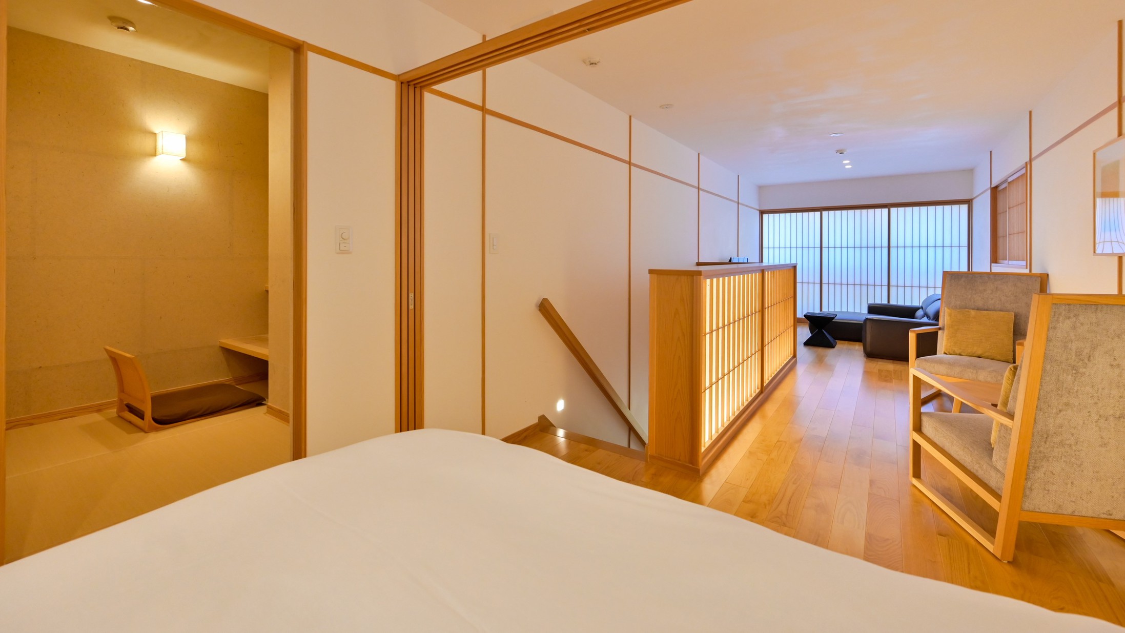 離れ全4室（A〜Dで分けてます）A折橋の間。部屋はお任せで用意します。ご希望があればご指定下さい。