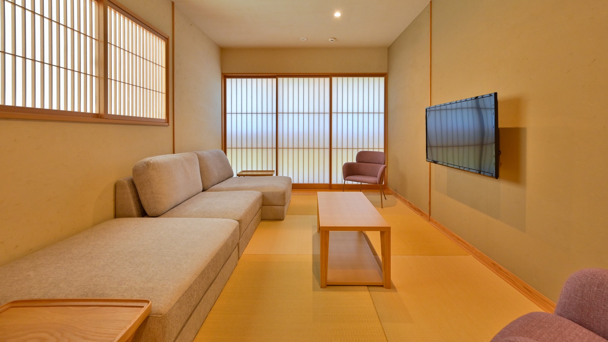 離れ全4室（A〜Dで分けてます）C折川の間。部屋はお任せで用意します。ご希望があればご指定下さい。